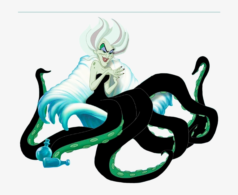 Morgana - Morganna The Little Mermaid, transparent png