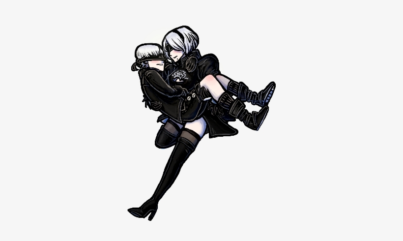 So Finally Saw All The Endings - Nier: Automata, transparent png