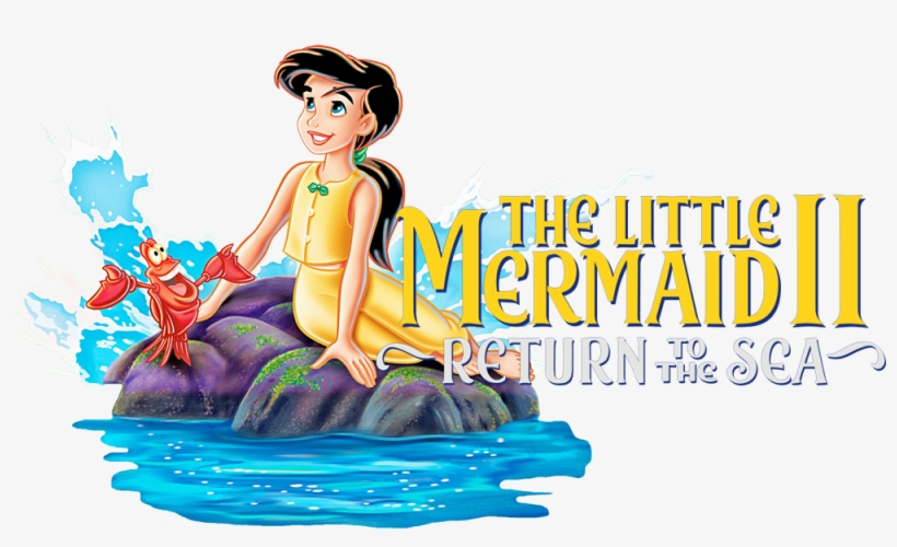, - Little Mermaid Ii Return To The Sea Title, transparent png