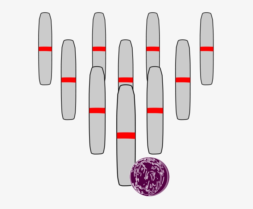 Bowling Candlepins Clipart Png, transparent png