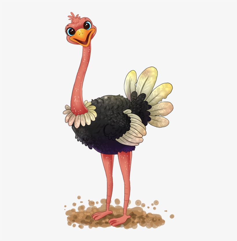 Free To Use &, Public Domain Ostrich Clip Art - Ostrich Clipart Png, transparent png