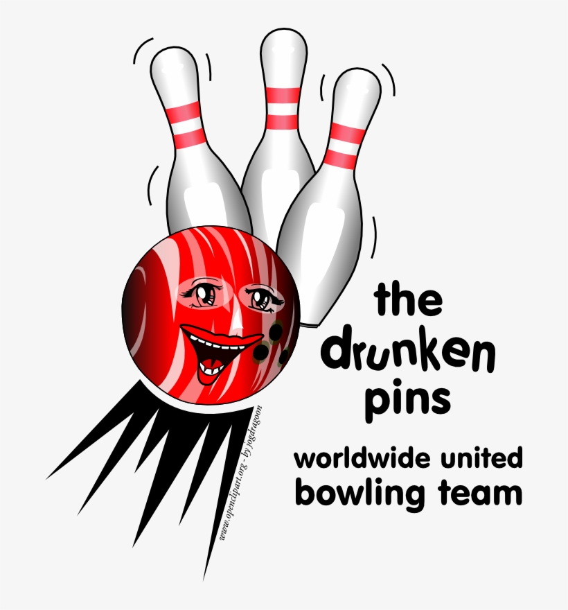 Bowling Picture Free Download Clip Art Free Clip Art - Bowling Ball And Pin, transparent png