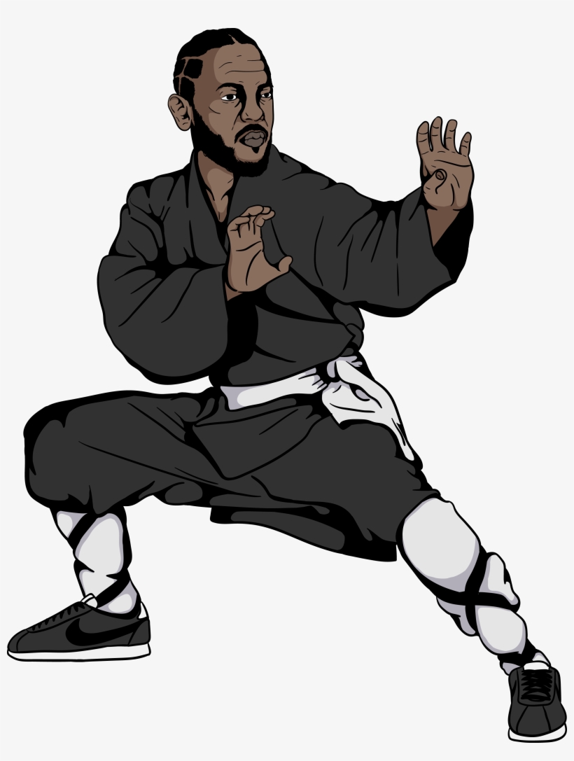 Hiphopkeychains In R/kendricklamar - Kung Fu Kenny Cartoon, transparent png