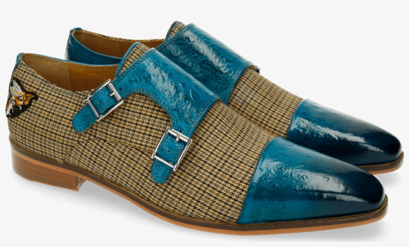 Monks Lance 1 Ostrich Turquoise - Slide Sandal, transparent png