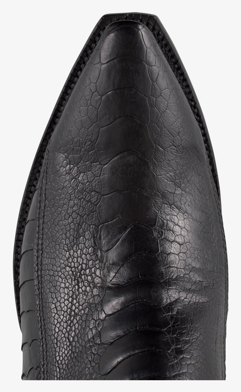 Lucchese Mens Matte Black Ostrich Leg Boots Pinto Ranch - Leather, transparent png