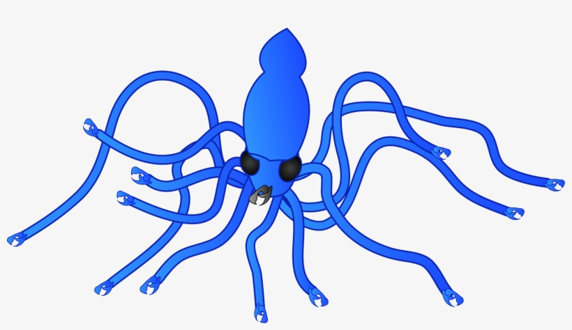 Great Temple Squid - Squid, transparent png
