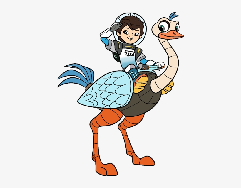 Ostrich Clipart Disney - Miles From Tomorrowland Clipart, transparent png