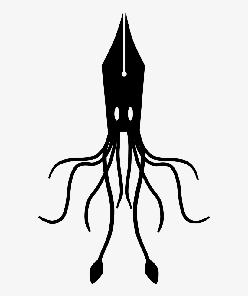 Octopus Squid As Food Scp Foundation Ink - Brief An Den Vater [book], transparent png
