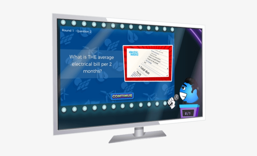 Energytv - Led-backlit Lcd Display, transparent png