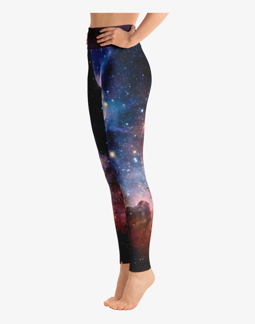 Women's High Waist All_Moon_Phases Running Jogging Tights Yoga Leggings Print Pants Series Compression Leggings