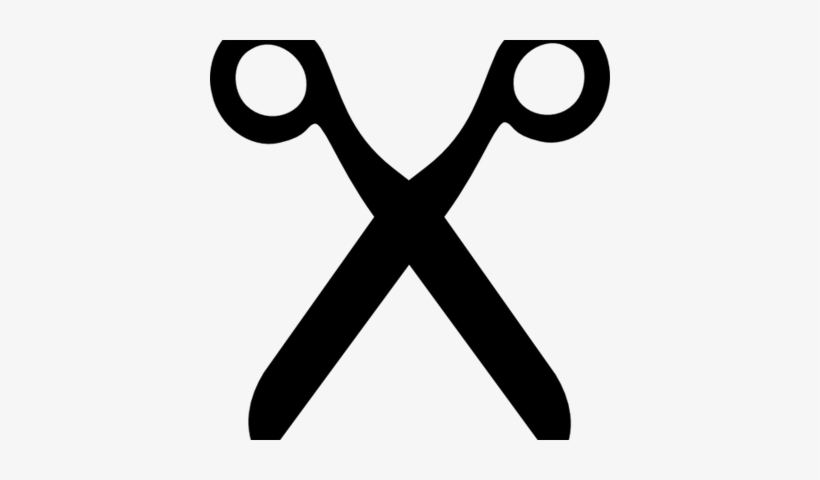 Sharp Objects - Scissors Silhouette, transparent png