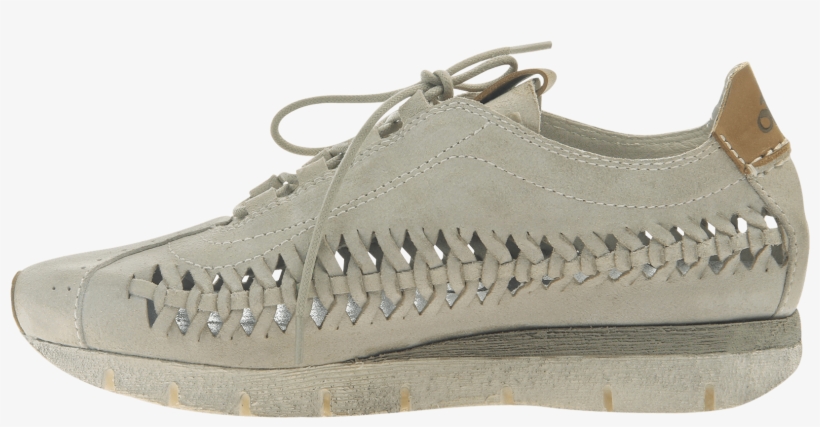 Womens Cut Out Sneaker Nebula In Bone Inside View - Suede, transparent png
