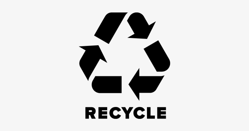 Download Png - Trash And Recycling Symbols, transparent png