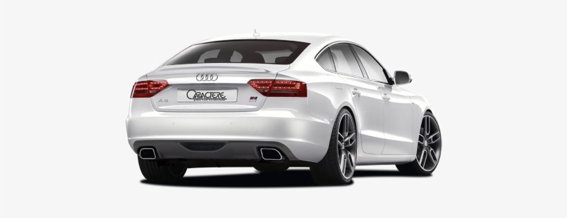 White Audi Png Image - Audi A5 Sportback Rear Spoiler, transparent png