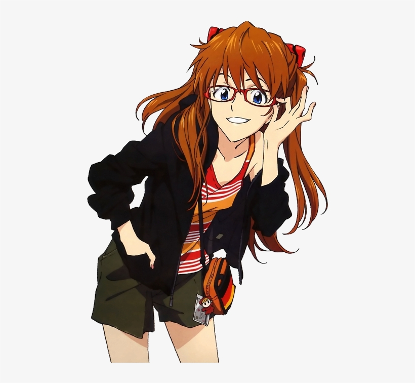 41467695 - Asuka Langley Soryu Glasses, transparent png