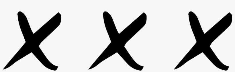 Ac Horizontal Black X - Portable Network Graphics, transparent png