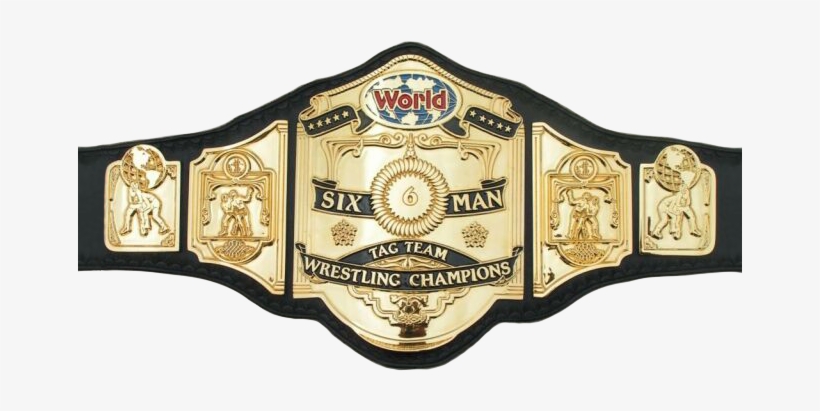 Nwa 6-man Champipns Belt - Roh Six Man Tag Team Title, transparent png