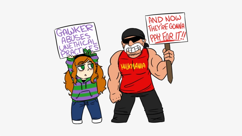 Gaunker Abuses Onethical And Nouw Theyre Gonna - Hulk Vs Gawker Memes, transparent png