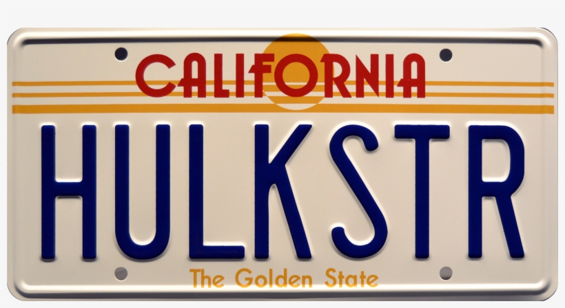 Hulkstr Prop Plate Memorabilia For Wrestling Fans Starring - Back To The Future License, transparent png
