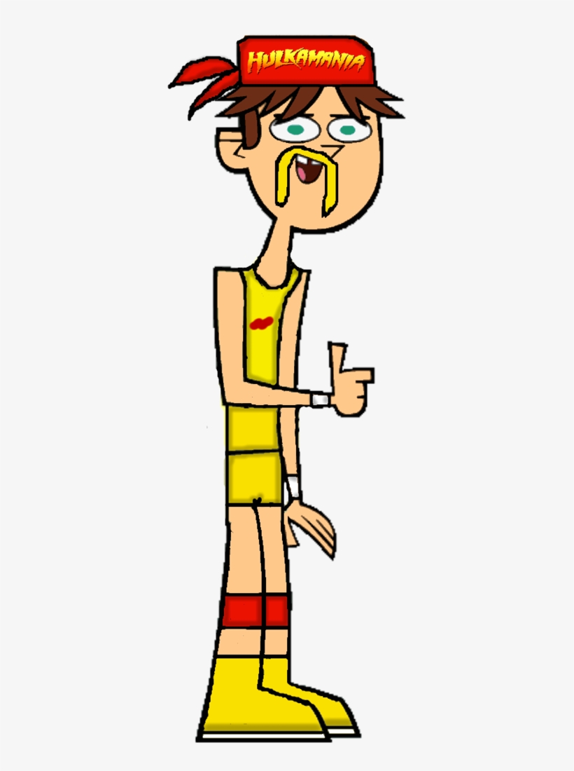 Cody As Hulk Hogan By Thunderfists1988 - Total Drama World Tour - Season 3, transparent png