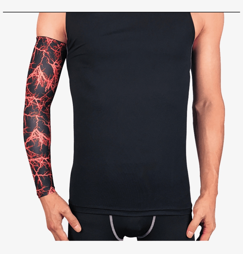 Load Image Into Gallery Viewer, Lightning Arm Sleeve - Sleeve, transparent png
