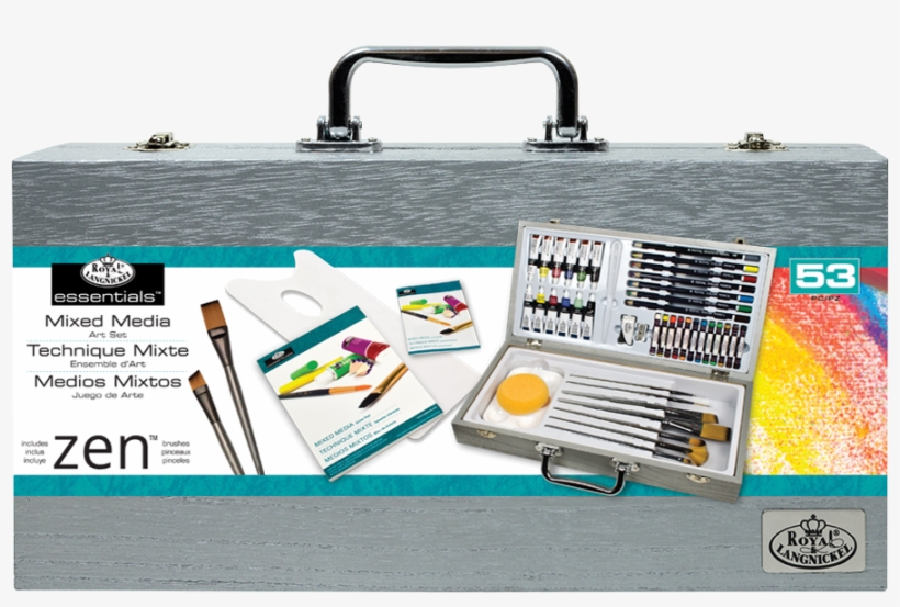 Royal & Langnickel Zen Mix Media Art Set - Royal & Langnickel Zen 53 Piece Mixed Media Painting, transparent png