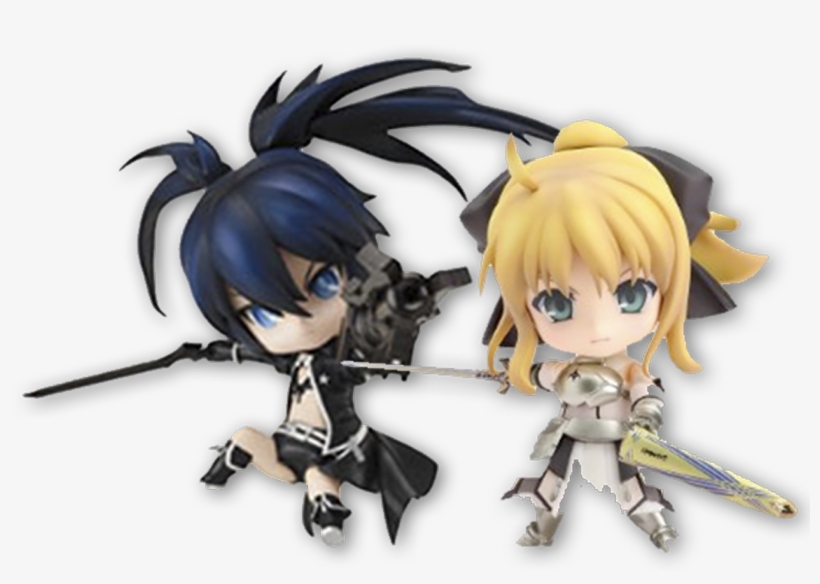 Big Bento Giveaway - Good Smile Black Rock Shooter: Nendoroid Action Figure, transparent png