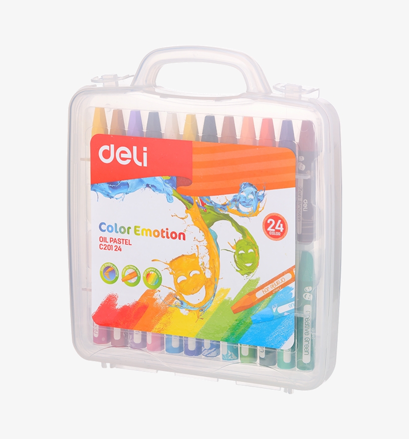 Ec20124 Oil Pastel Smooth Rich Blending 24c, transparent png