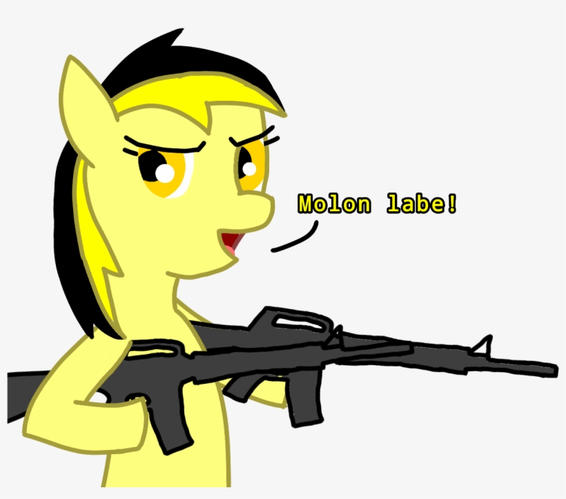 Anonymous, Assault Rifle, Dual Wield, Earth Pony, Female, - M16 Rifle, transparent png
