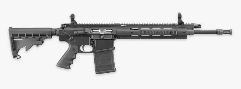 Taking A Look At It, The Sr762 Has Just About Every - Ruger Sr762, transparent png