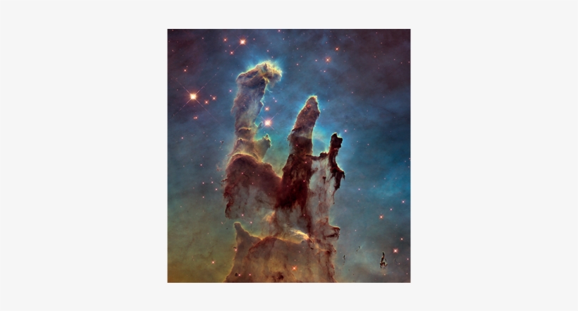 Eagle Nebula 'pillars Of Creation' - Pillars Of Creation, transparent png