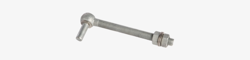 Hot-dip Galvanised Hangerbolt M16 - 2 Charnières M16 Bouchons Alu 40x40mm Pour Portillon, transparent png