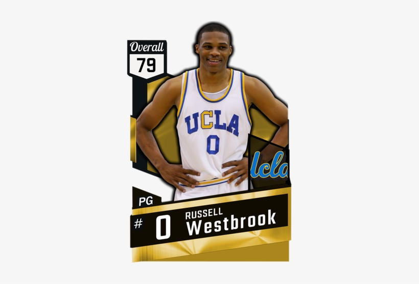 Westbrook Wore Number 0 Throughout His Career At Ucla - Gilbert Arenas 2k19 Cards, transparent png