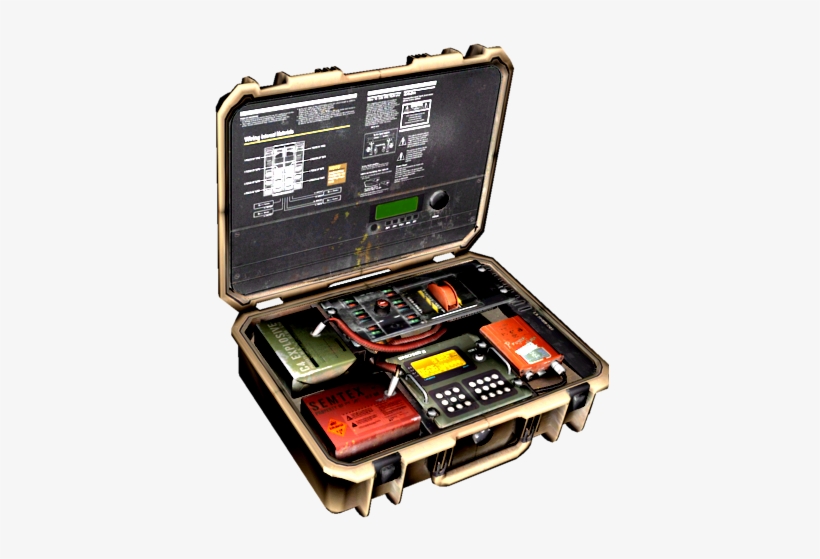 Briefcase Bomb Model Codg Bomb In A Briefcase 399x479 PNG Download