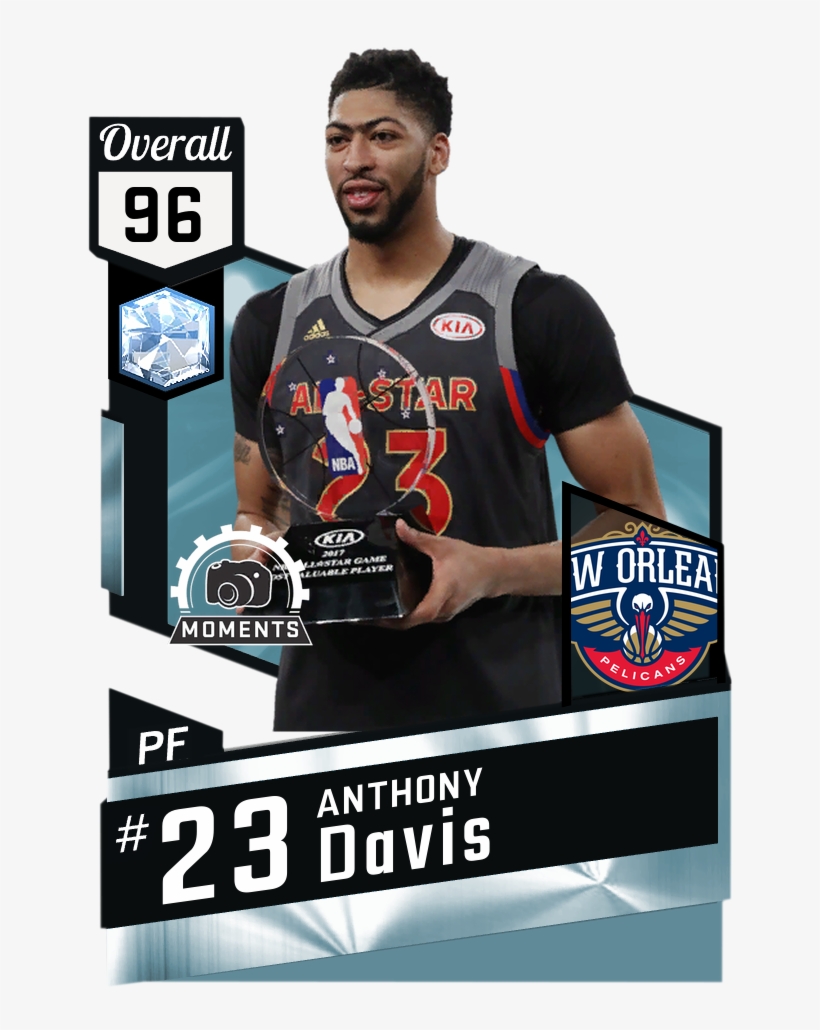 2kmtcentral On Twitter - Diamond Anthony Davis 2k17, transparent png