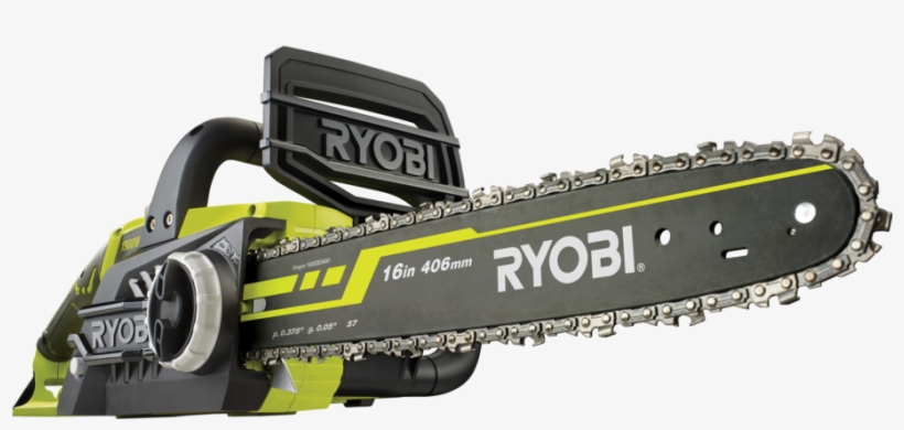 Ryobi Brushless Chainsaw 18v, transparent png