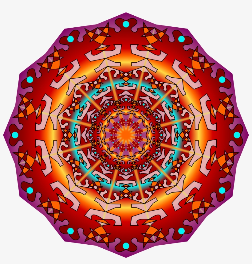 This Free Icons Png Design Of Fire Mandala, transparent png