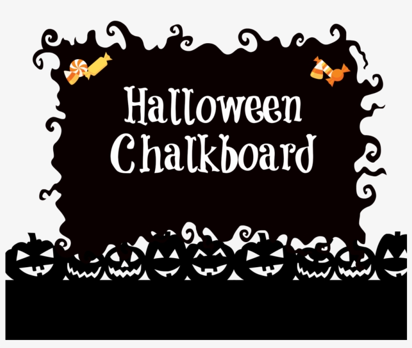 Halloween Chalkboard Banner - Zombie Funny Halloween T Shirt Budget Zombie Costume, transparent png