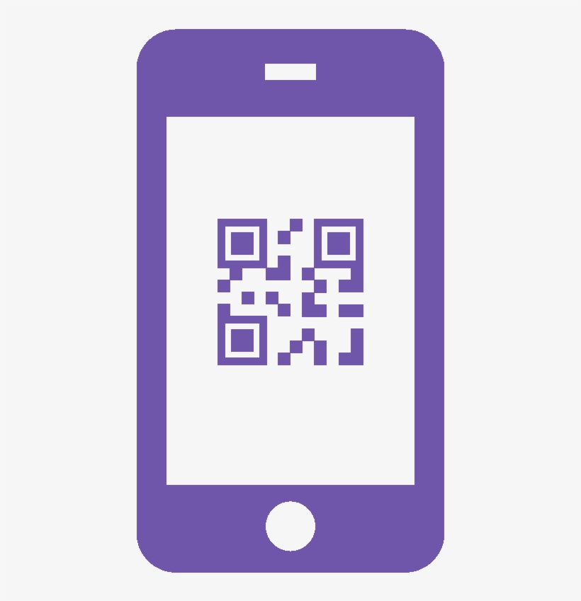 Qr Code Icon Violetsecexpo1 - Mobile Phone, transparent png
