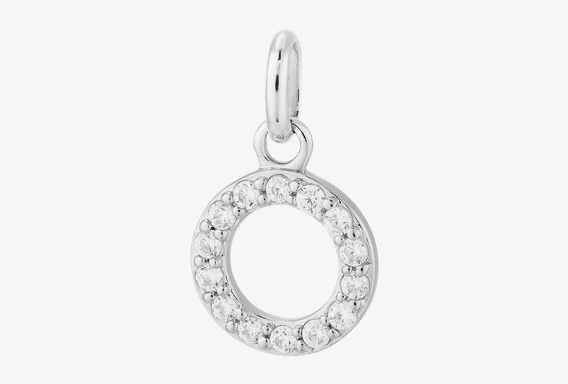 Circle Outline Crystal Charm - Locket, transparent png