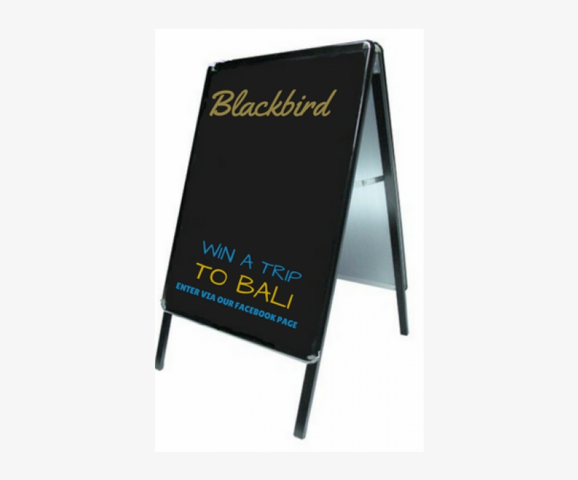 Chalk Sandwich Board - Sandwich Board, transparent png