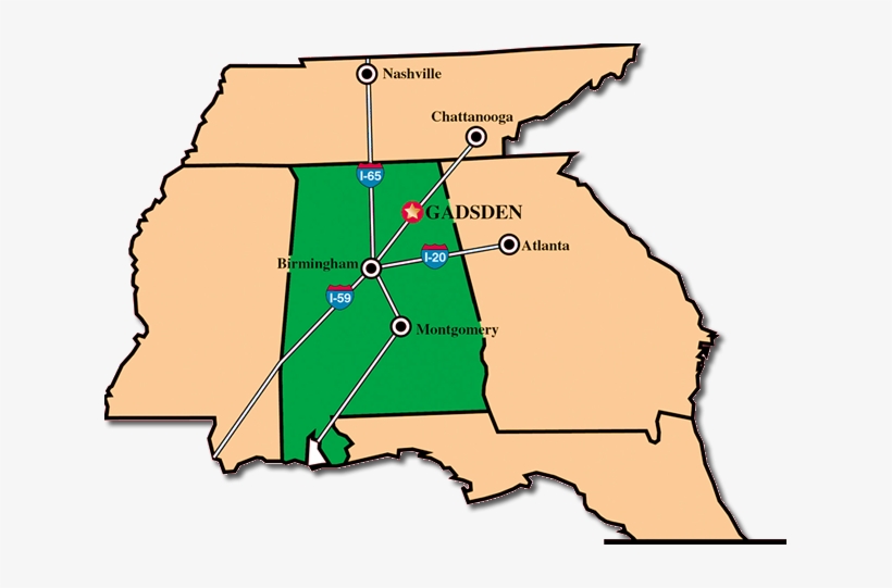 Se States Map - Map, transparent png