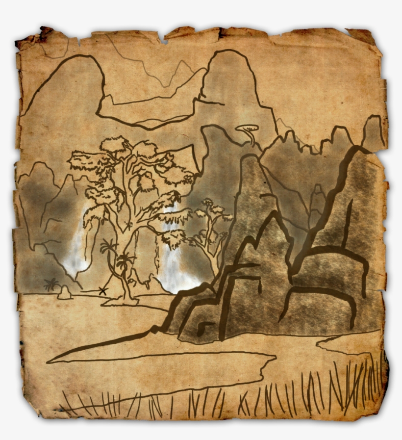 Stonefalls Ce Treasure Map - Hew's Bane Treasure Map Eso, transparent png