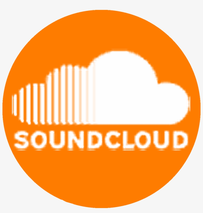 Soundcloud White Logo Circle, transparent png
