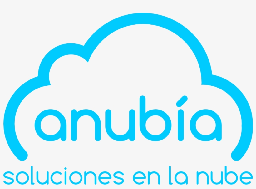 Anubia - Logo Nube, transparent png