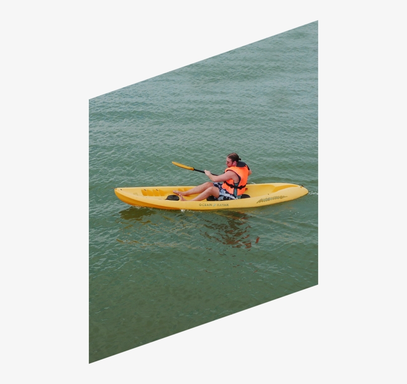 You Can Also See The Backwaters Of Tiny Village Settlements - Sea Kayak, transparent png