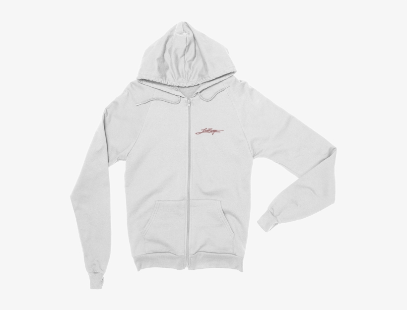Lord Bongo Zip Up Hoodie White - Hoodie, transparent png