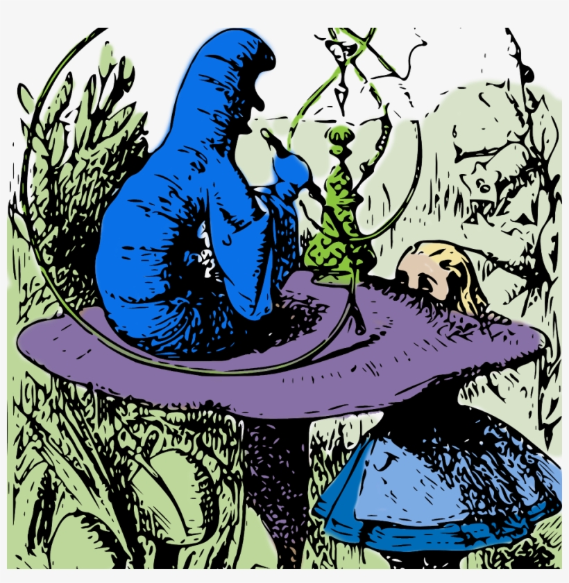 View Larger Image Florin Wellness Center Blog - Alice In Wonderland Caterpillar, transparent png