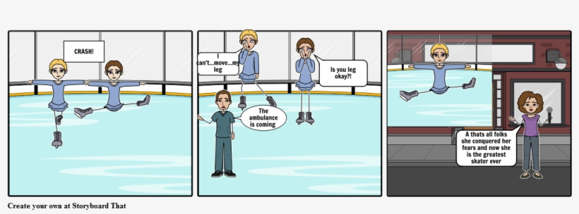 Carol Heiss Accident - Cartoon, transparent png