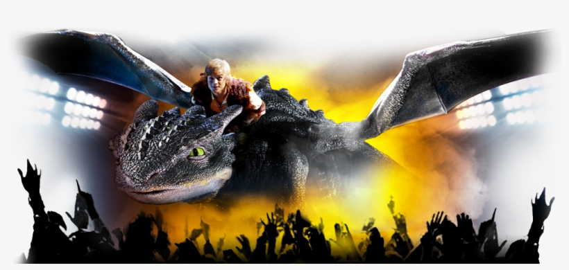 In A Legendary World, Dragons And Vikings Collide And - Train Your Dragon Live Spectacular, transparent png
